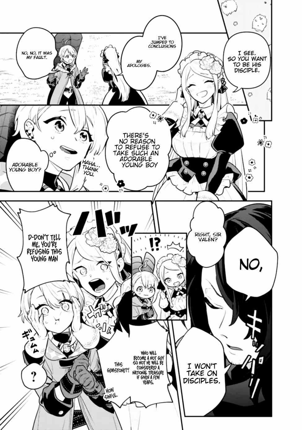 Genova no Deshi ~ 10 Byo Shika Tatakaenai Majutsushi, Nochi no Mao o Sodateru ~ Chapter 1 - Page 31