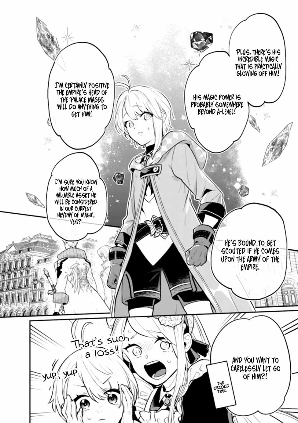 Genova no Deshi ~ 10 Byo Shika Tatakaenai Majutsushi, Nochi no Mao o Sodateru ~ Chapter 1 - Page 32