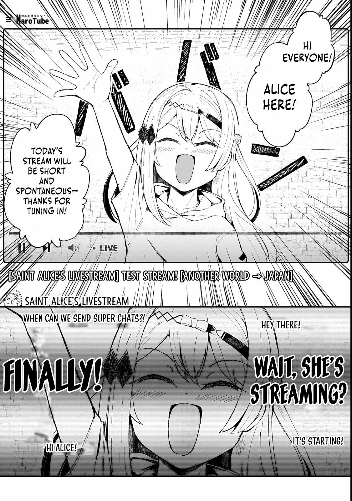 Get a Buzz, Alice: Your Support and Prayers Are My Energy Chapter 1 - Page 4