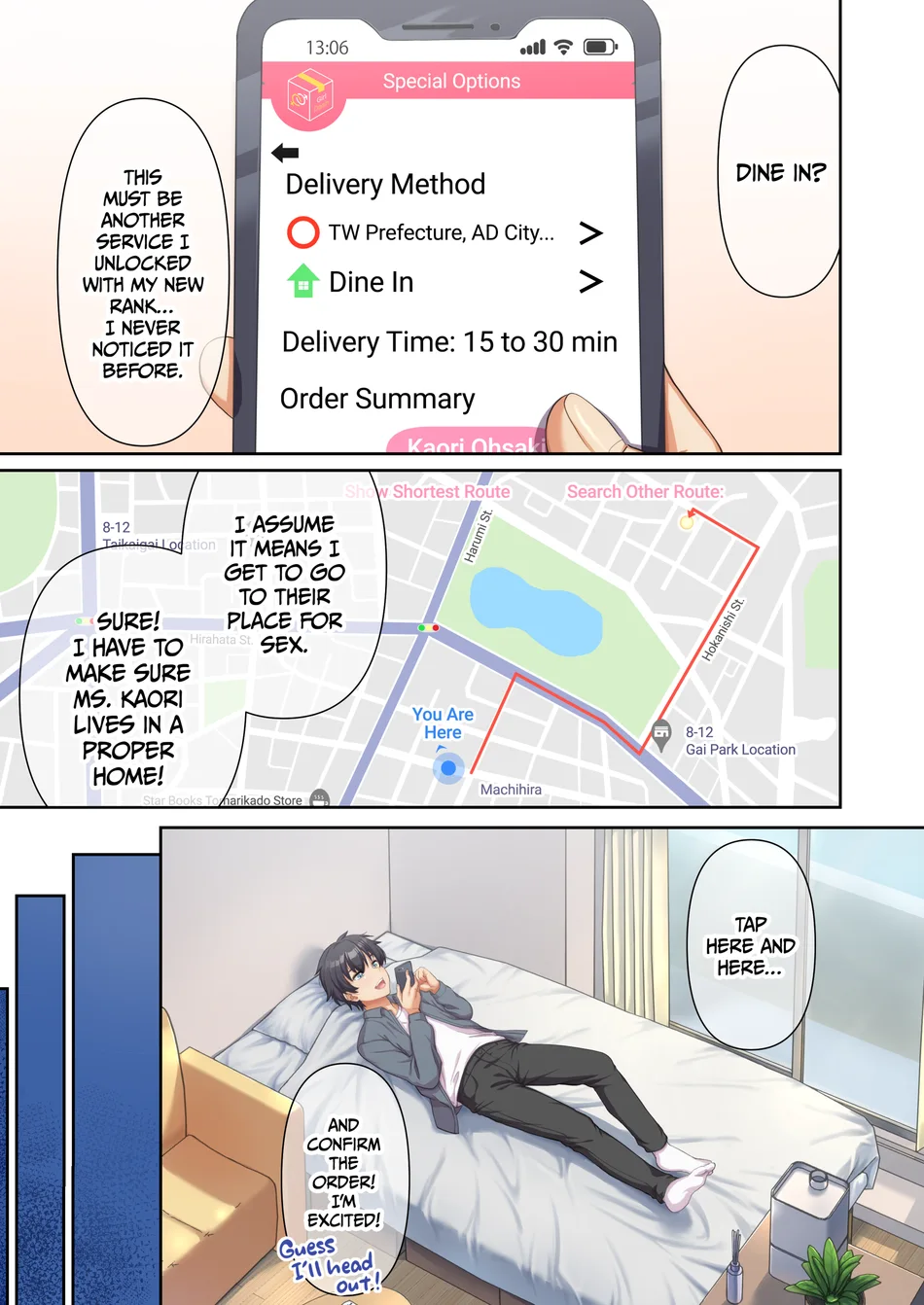 Girl Dash: Family Dinner Chapter 1 - Page 10