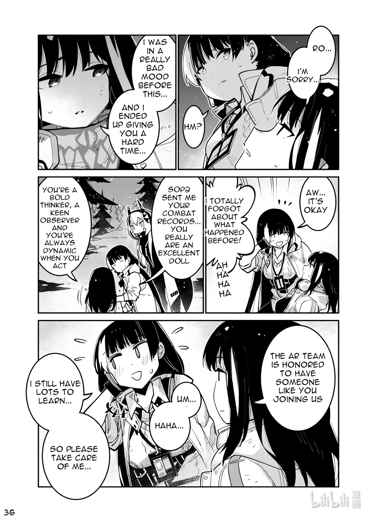 Girls’ Frontline Chapter 37 - Page 36