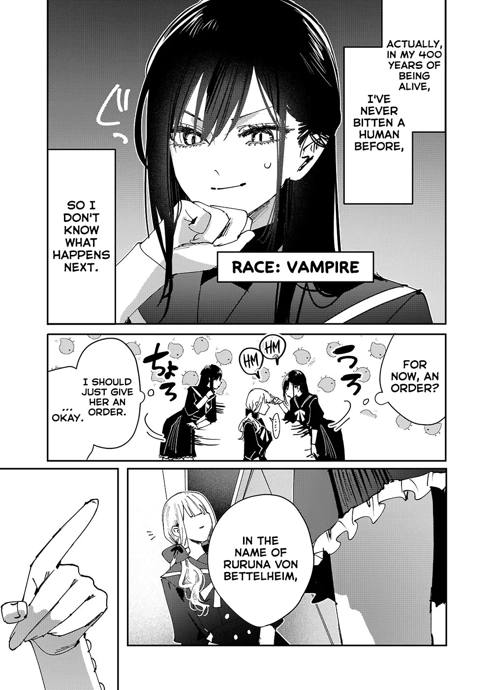 Girls x Vampire Chapter 1 - Page 3
