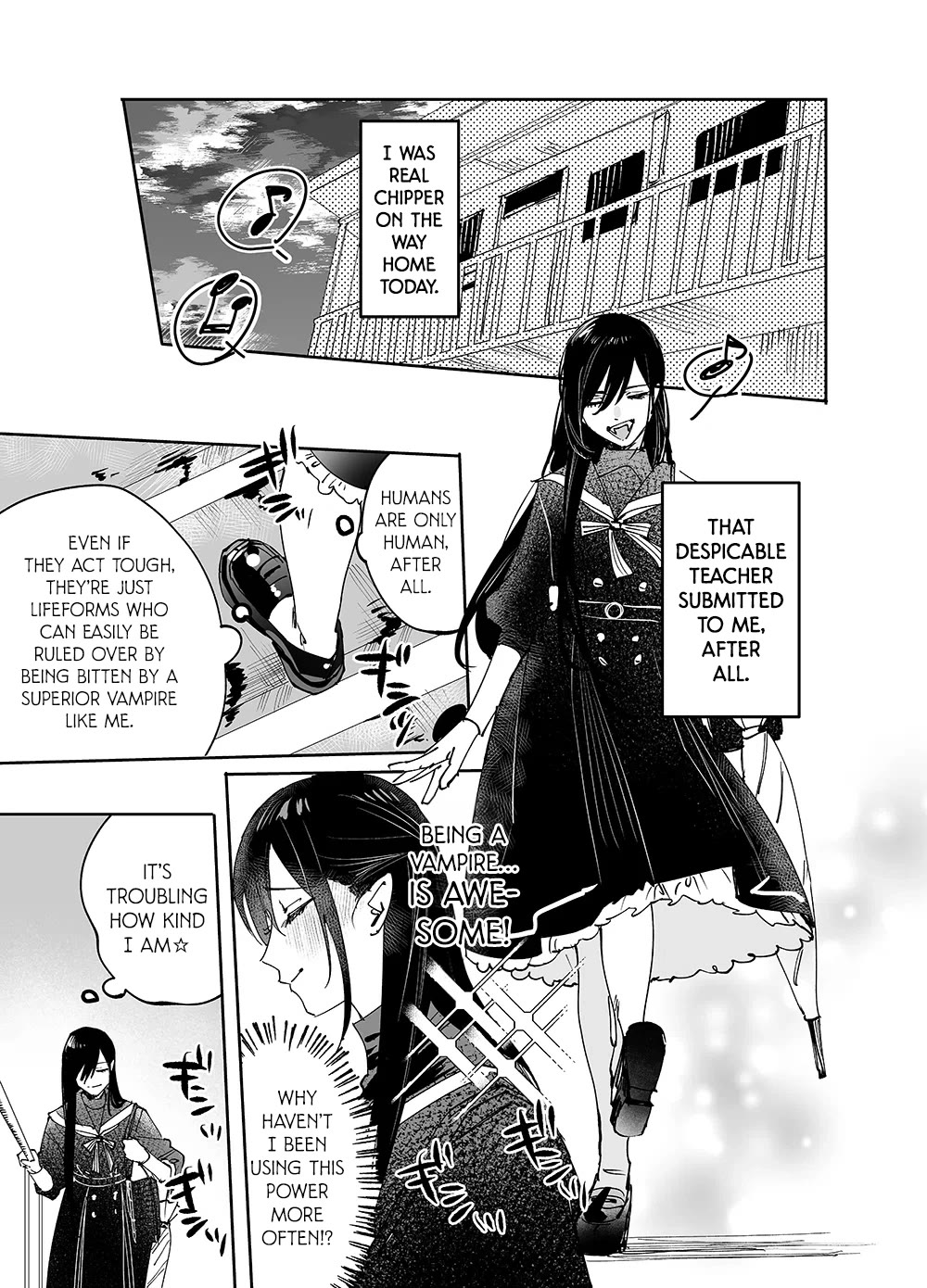 Girls x Vampire Chapter 17 - Page 1