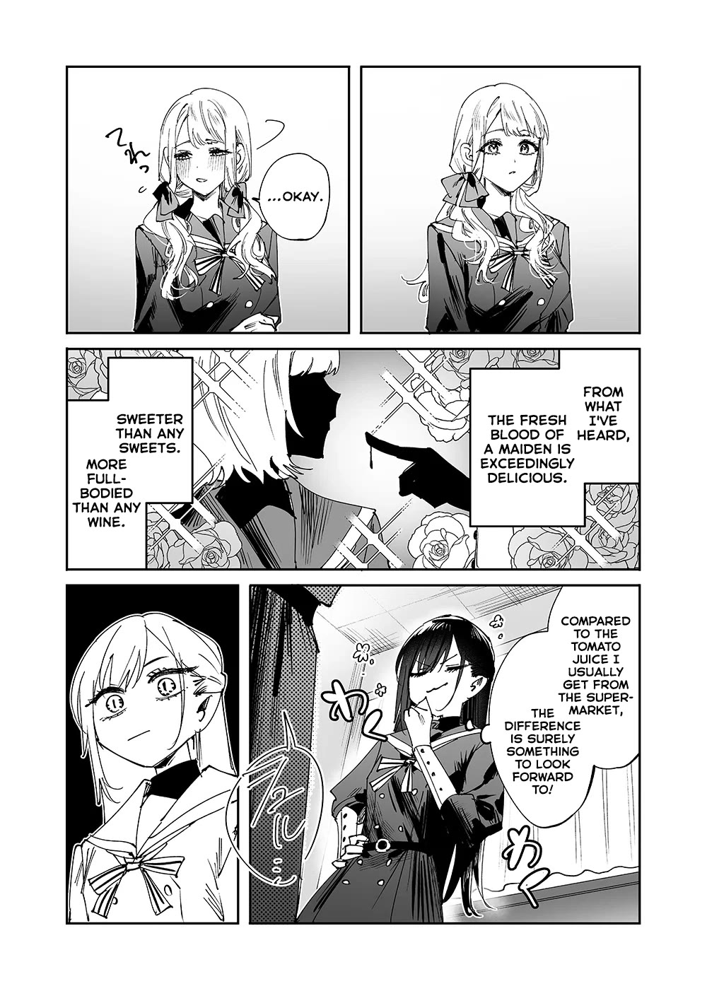 Girls x Vampire Chapter 2 - Page 1