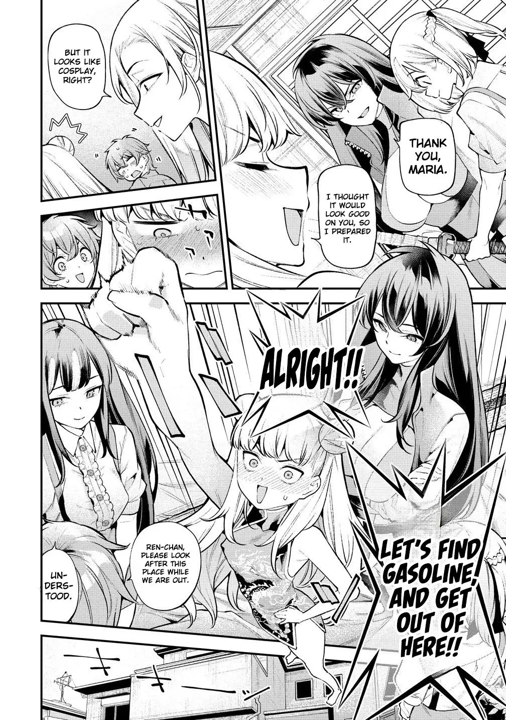 Girls Zombie Party Chapter 12 - Page 2