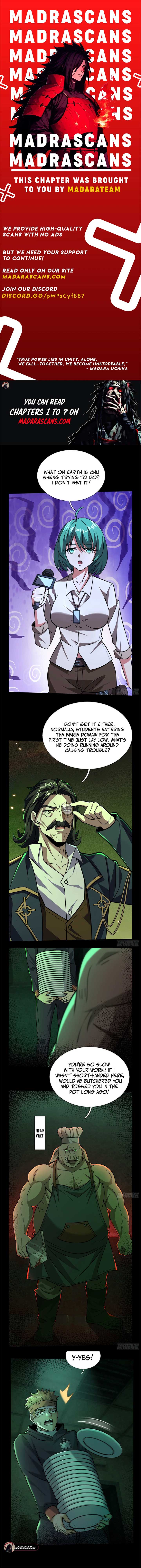 Global Horror: I Activated a Cheat Custom Mall Chapter 6 - Page 0