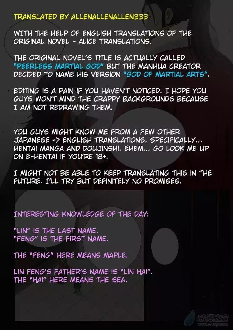 God of Martial Arts Chapter 1.3 - Page 8