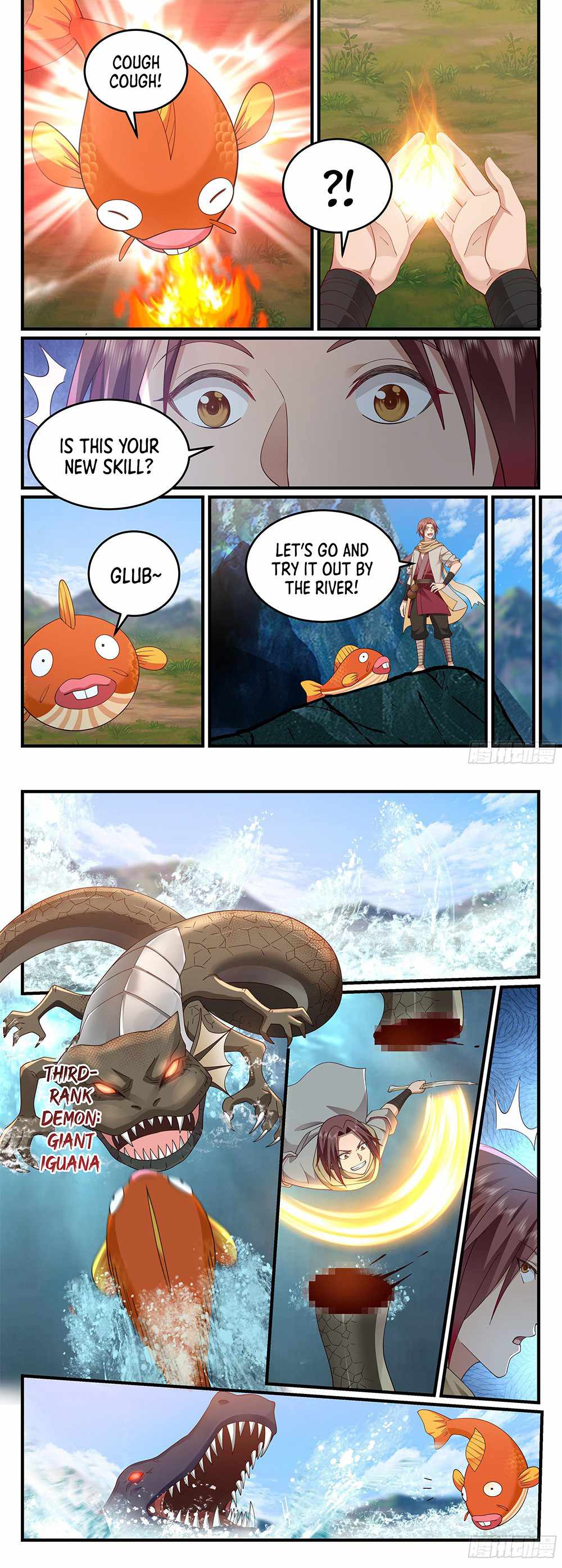 Godly Pet Has Opened Up for Me Again Chapter 36 - Page 3
