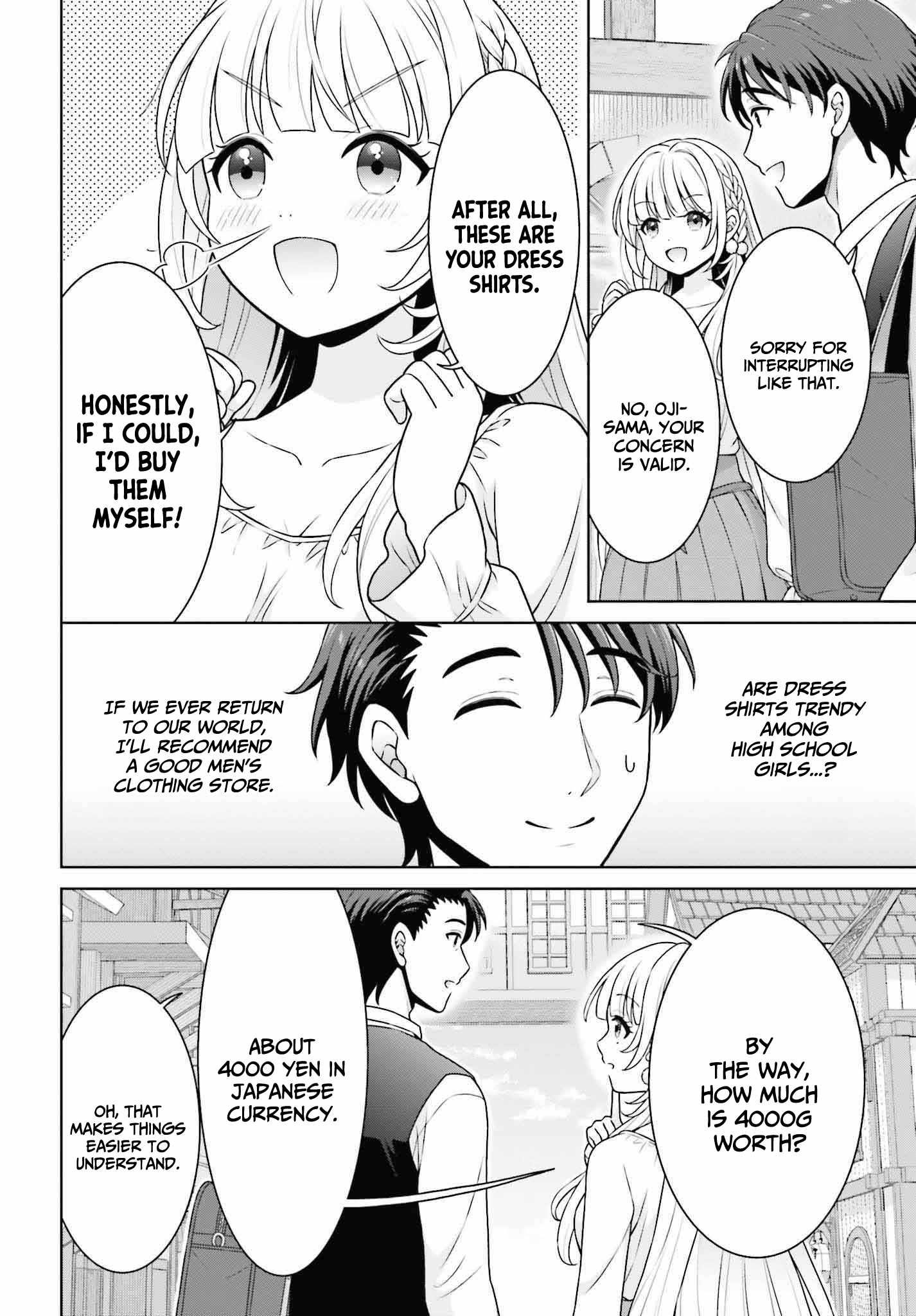 Gokinjo JK Isezaki-san wa Isekaigaeri no Daiseijo Chapter 4 - Page 23