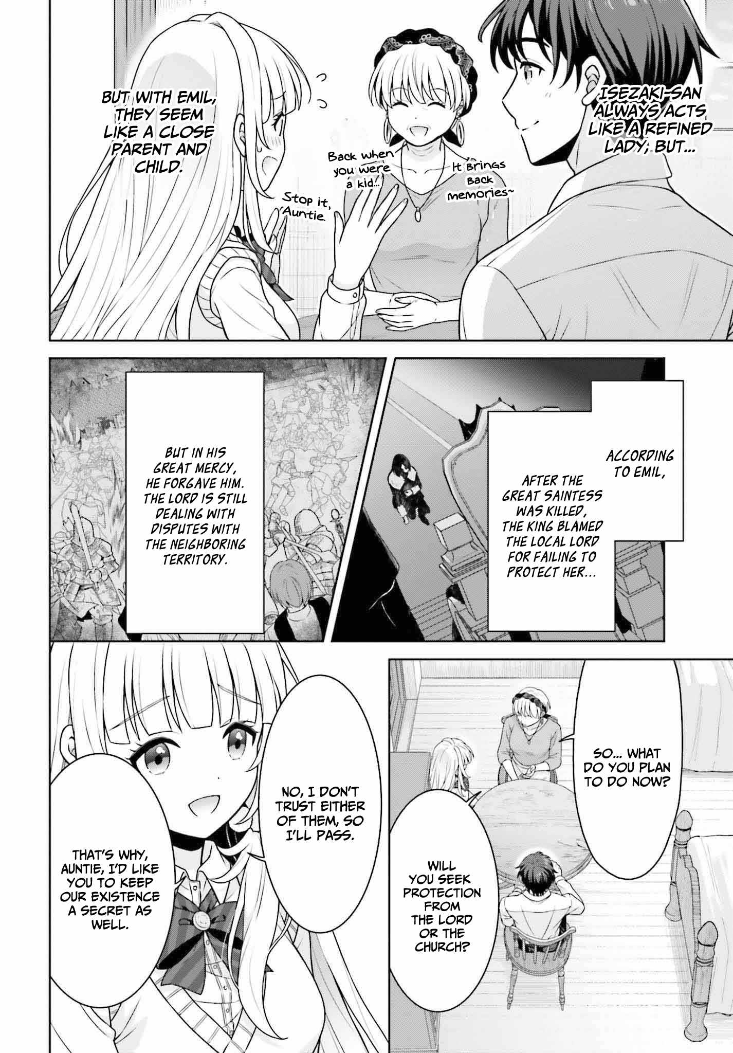 Gokinjo JK Isezaki-san wa Isekaigaeri no Daiseijo Chapter 4 - Page 5