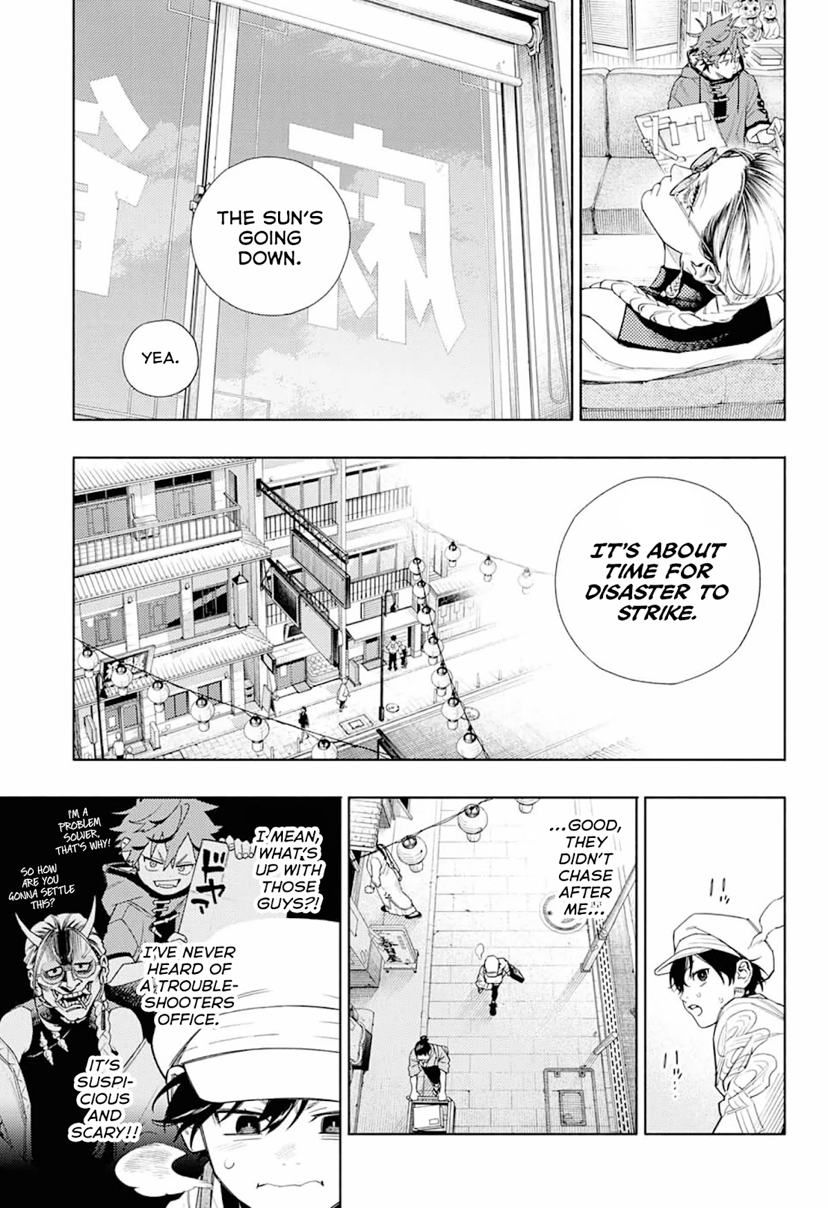 Gokurakugai Chapter 1 - Page 32