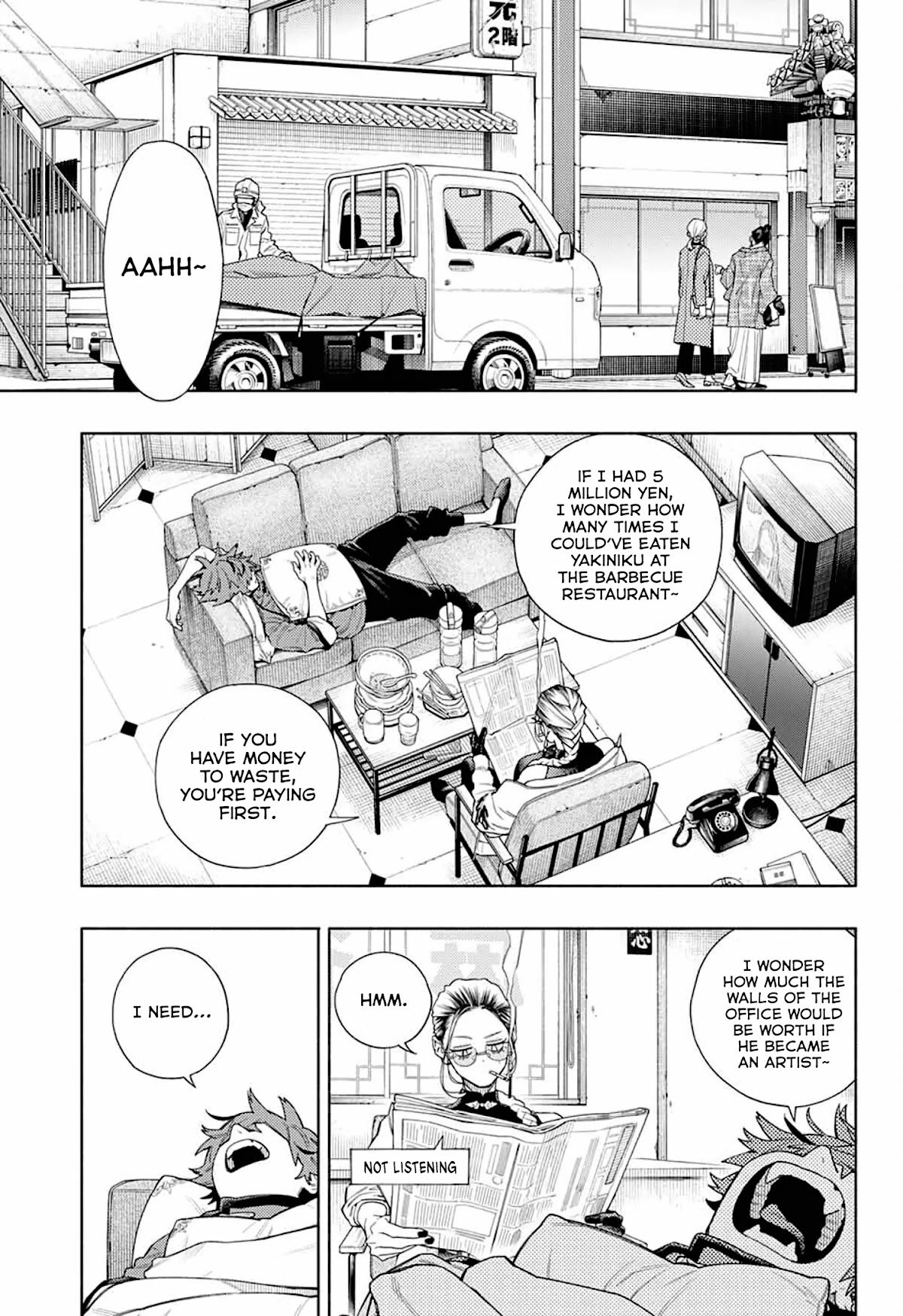 Gokurakugai Chapter 1 - Page 62