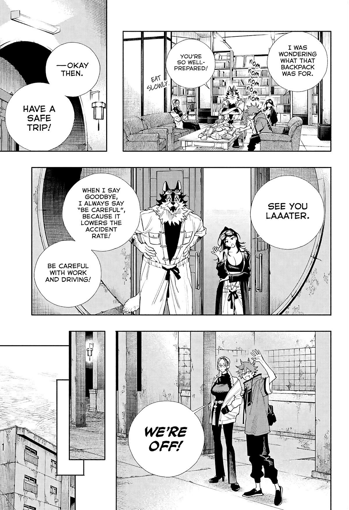 Gokurakugai Chapter 2 - Page 12