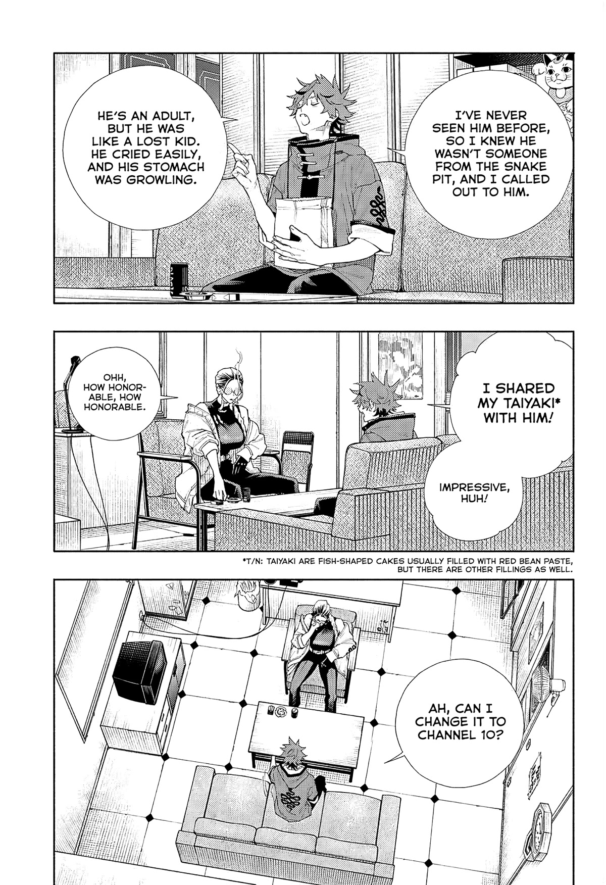 Gokurakugai Chapter 4 - Page 12