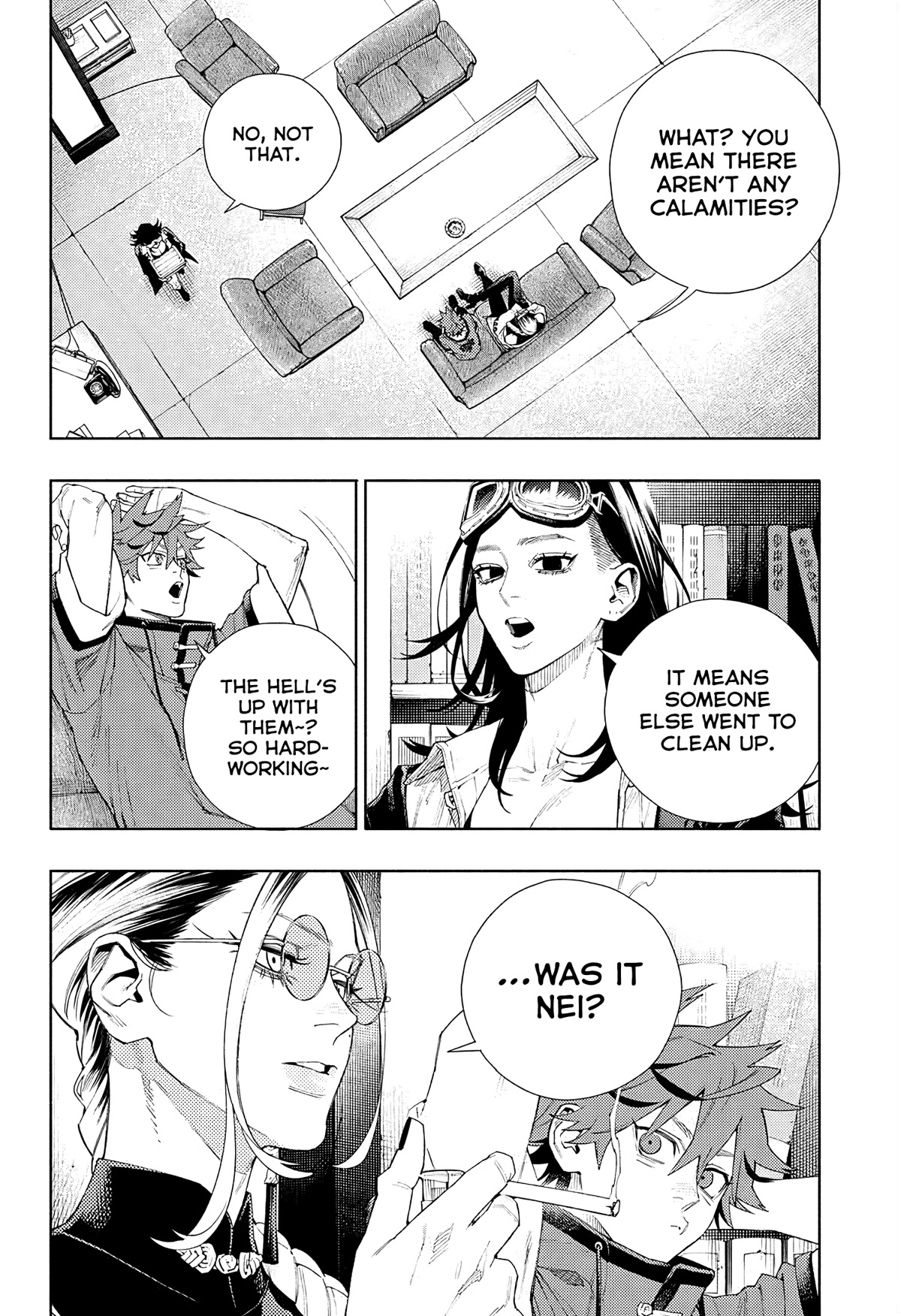 Gokurakugai Chapter 5 - Page 1