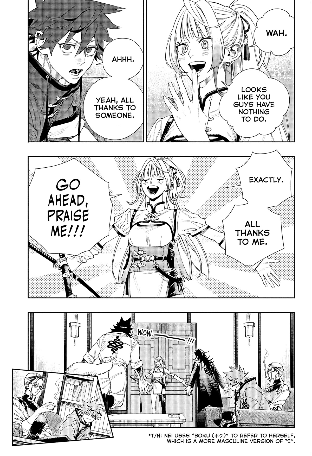 Gokurakugai Chapter 5 - Page 4
