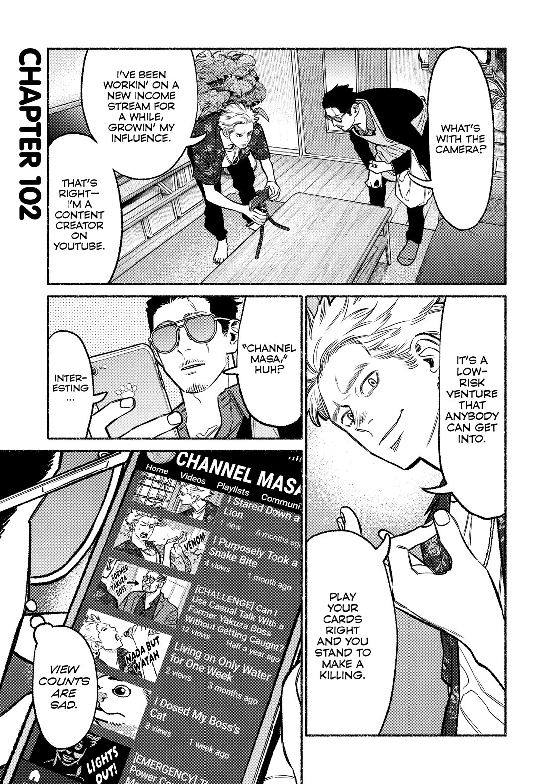 Gokushufudou: The Way of the House Husband Chapter 102 - Page 1