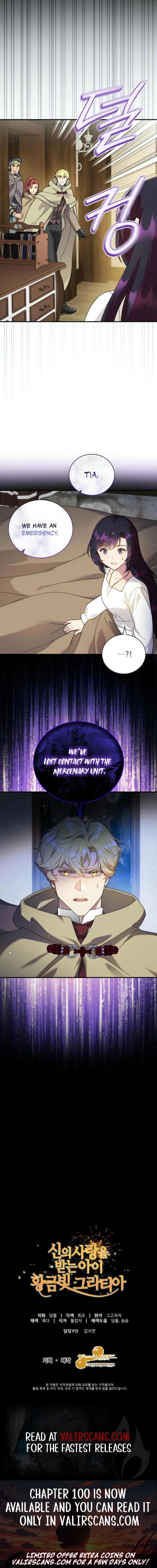 Golden Light Gratia, the Child Loved by God Chapter 88 - Page 9