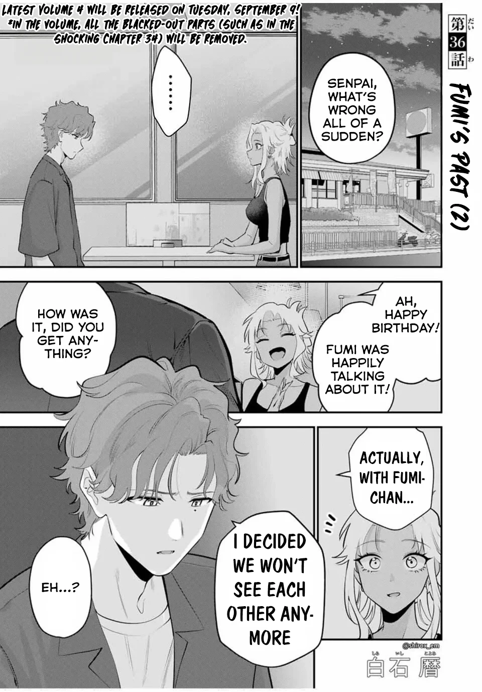 Good night Fumi-san Chapter 36 - Page 2