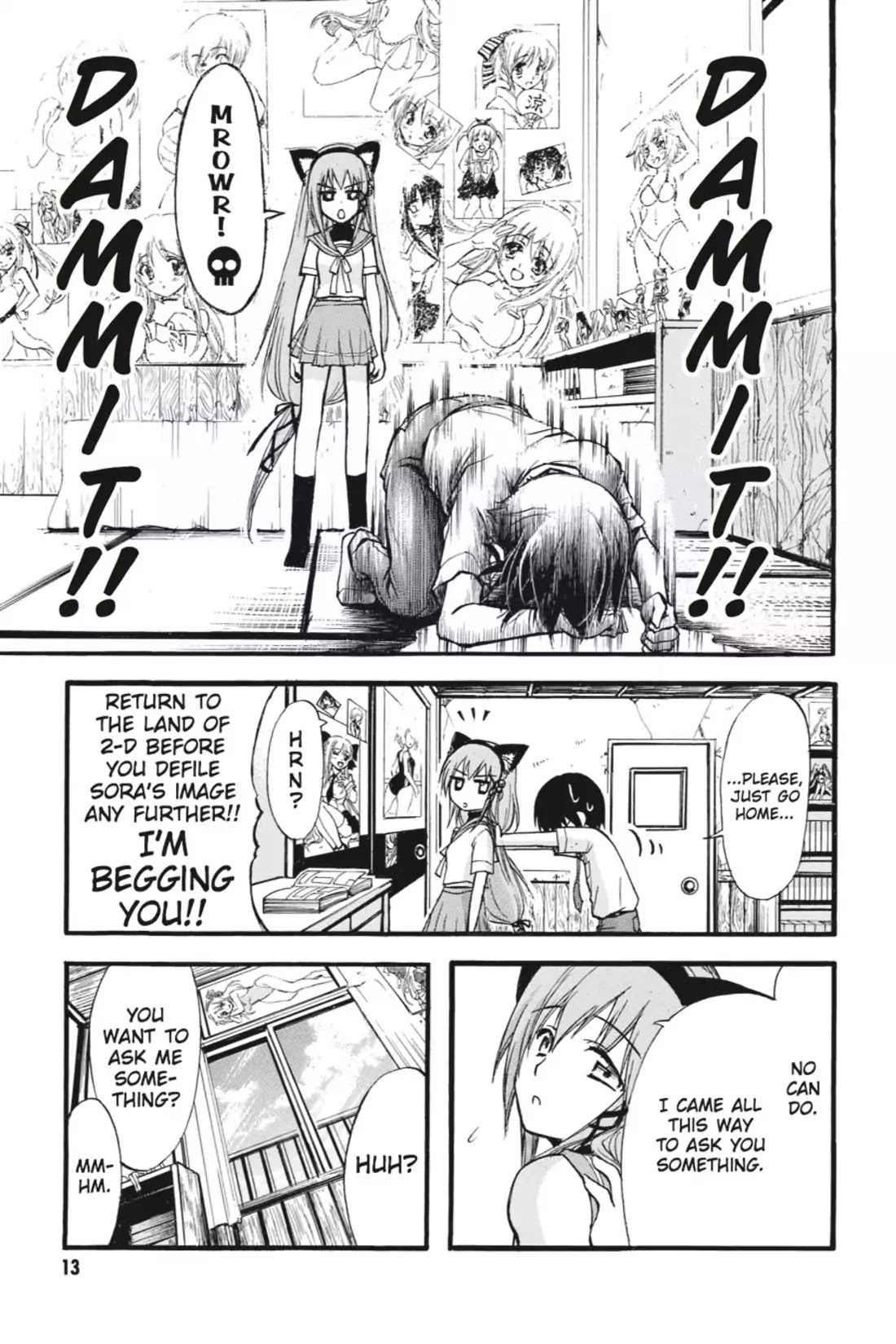 Gou-Dere Bishoujo Nagihara Sora Chapter 1 - Page 14