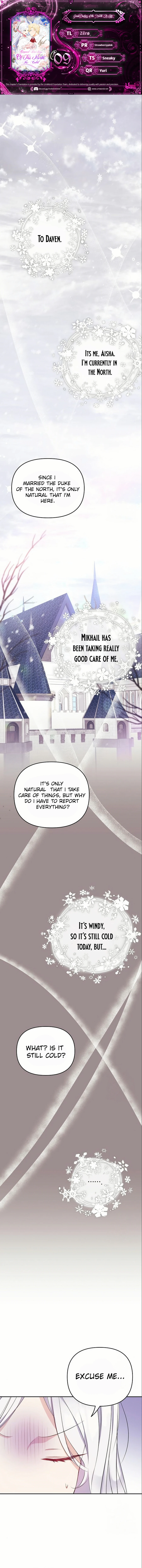 Grand Duke, I Can’t Do It Because It’s Too Cold in the North Chapter 9 - Page 1