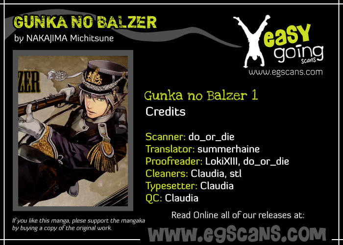 Gunka no Baltzar Chapter 1 - Page 1