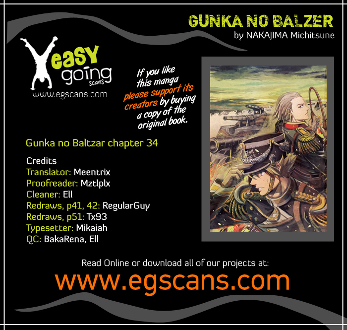 Gunka no Baltzar Chapter 34 - Page 1