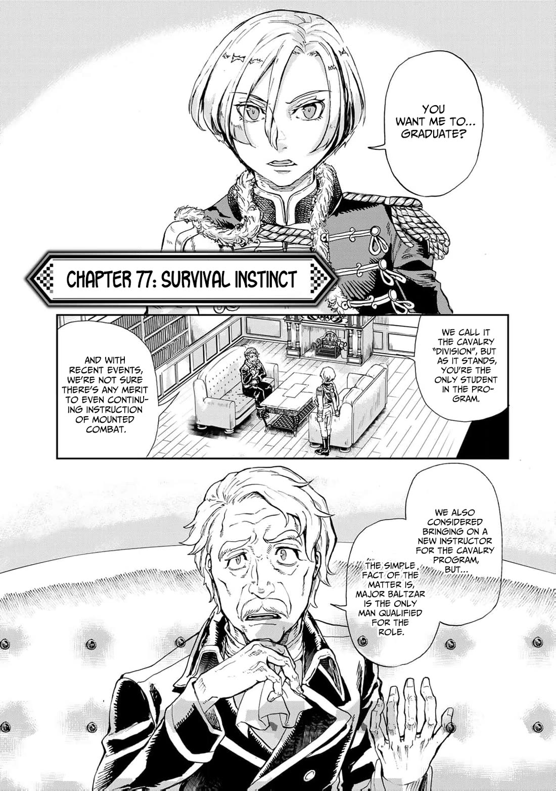 Gunka no Baltzar Chapter 77 - Page 1