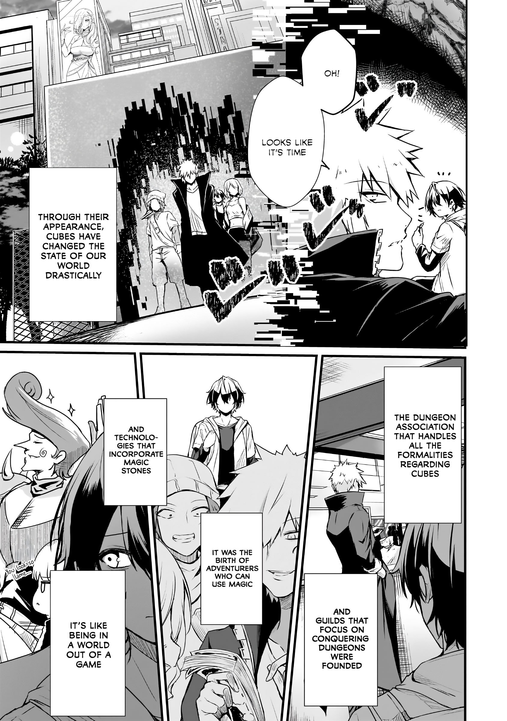 Hai no Sekai wa Kami no Me de irodzuku ~Ore dake mieru Status de, Saijaku kara Saikyou e kakeagaru~ Chapter 1 - Page 12