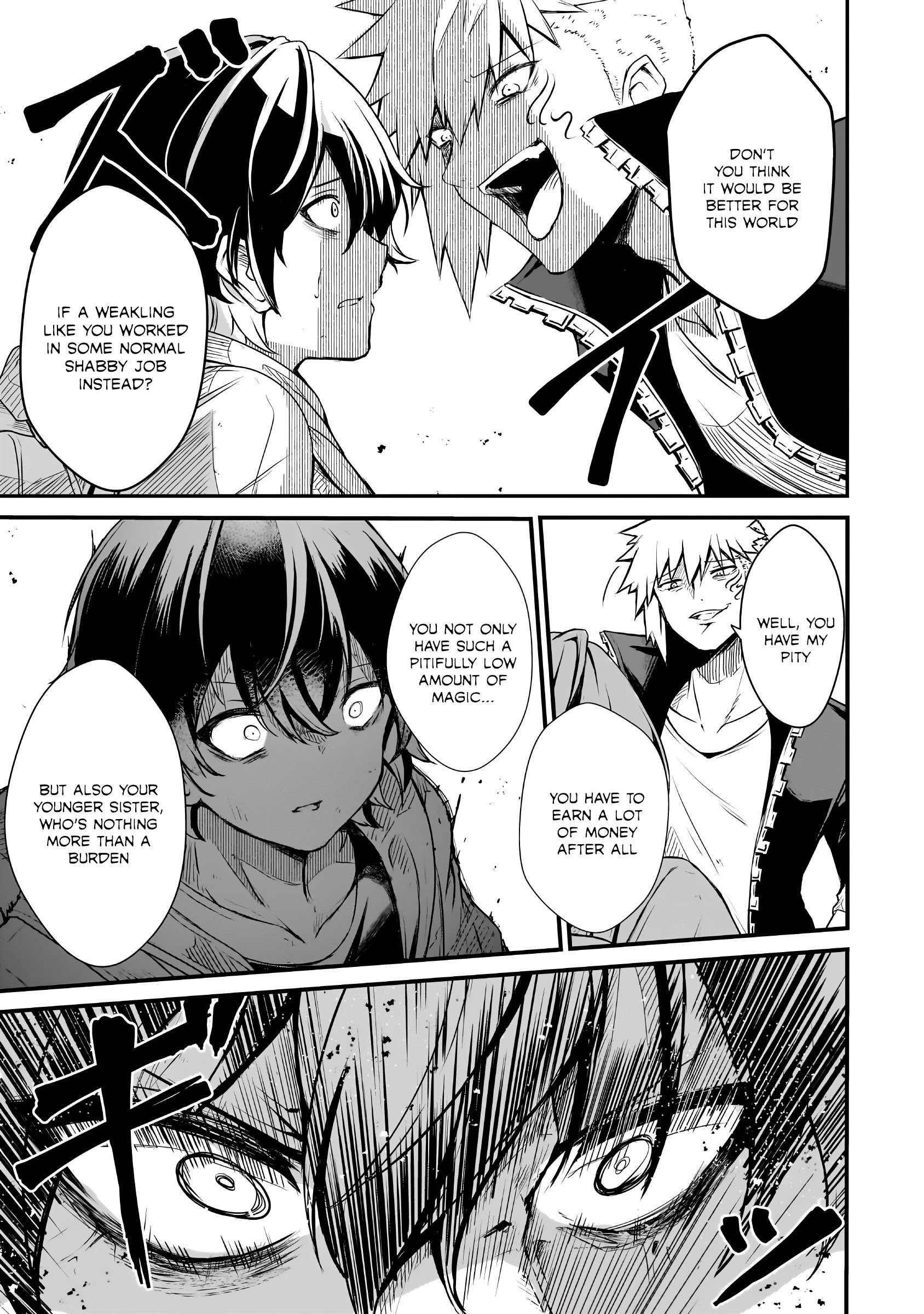 Hai no Sekai wa Kami no Me de irodzuku ~Ore dake mieru Status de, Saijaku kara Saikyou e kakeagaru~ Chapter 1 - Page 10