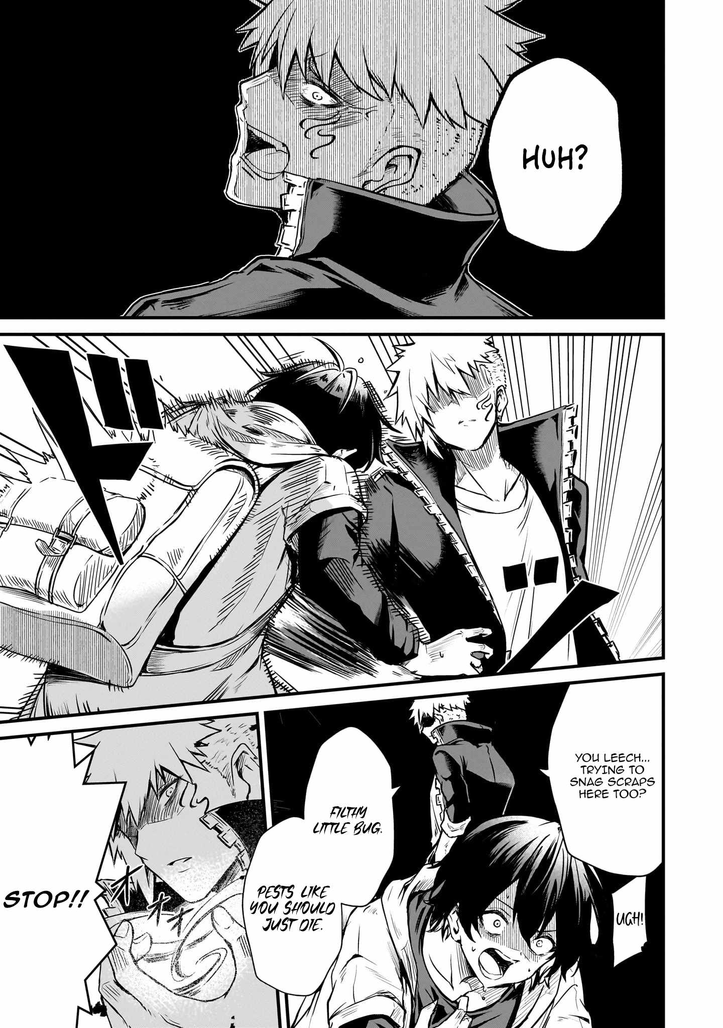 Hai no Sekai wa Kami no Me de irodzuku ~Ore dake mieru Status de, Saijaku kara Saikyou e kakeagaru~ Chapter 2 - Page 3
