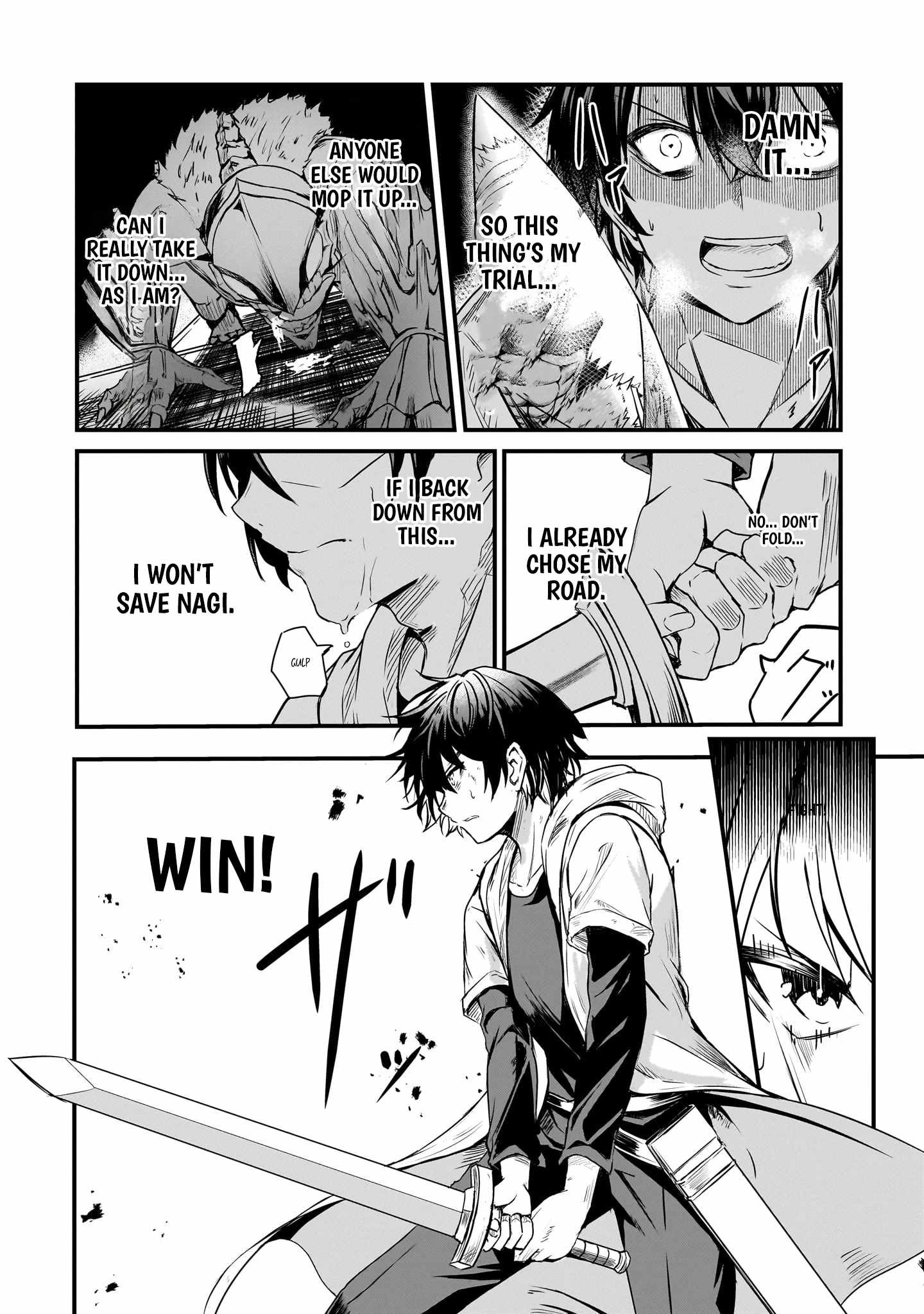 Hai no Sekai wa Kami no Me de irodzuku ~Ore dake mieru Status de, Saijaku kara Saikyou e kakeagaru~ Chapter 2 - Page 22