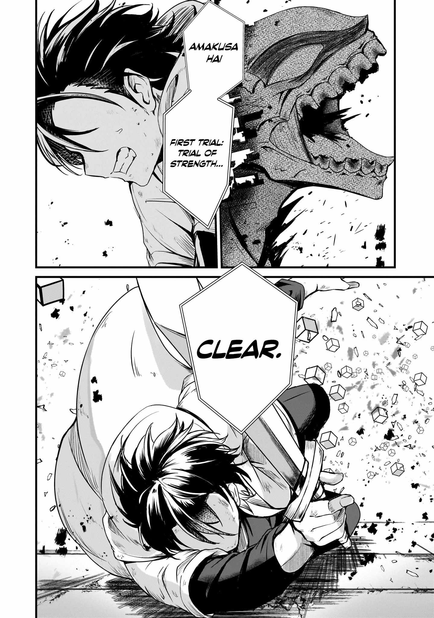 Hai no Sekai wa Kami no Me de irodzuku ~Ore dake mieru Status de, Saijaku kara Saikyou e kakeagaru~ Chapter 2 - Page 38