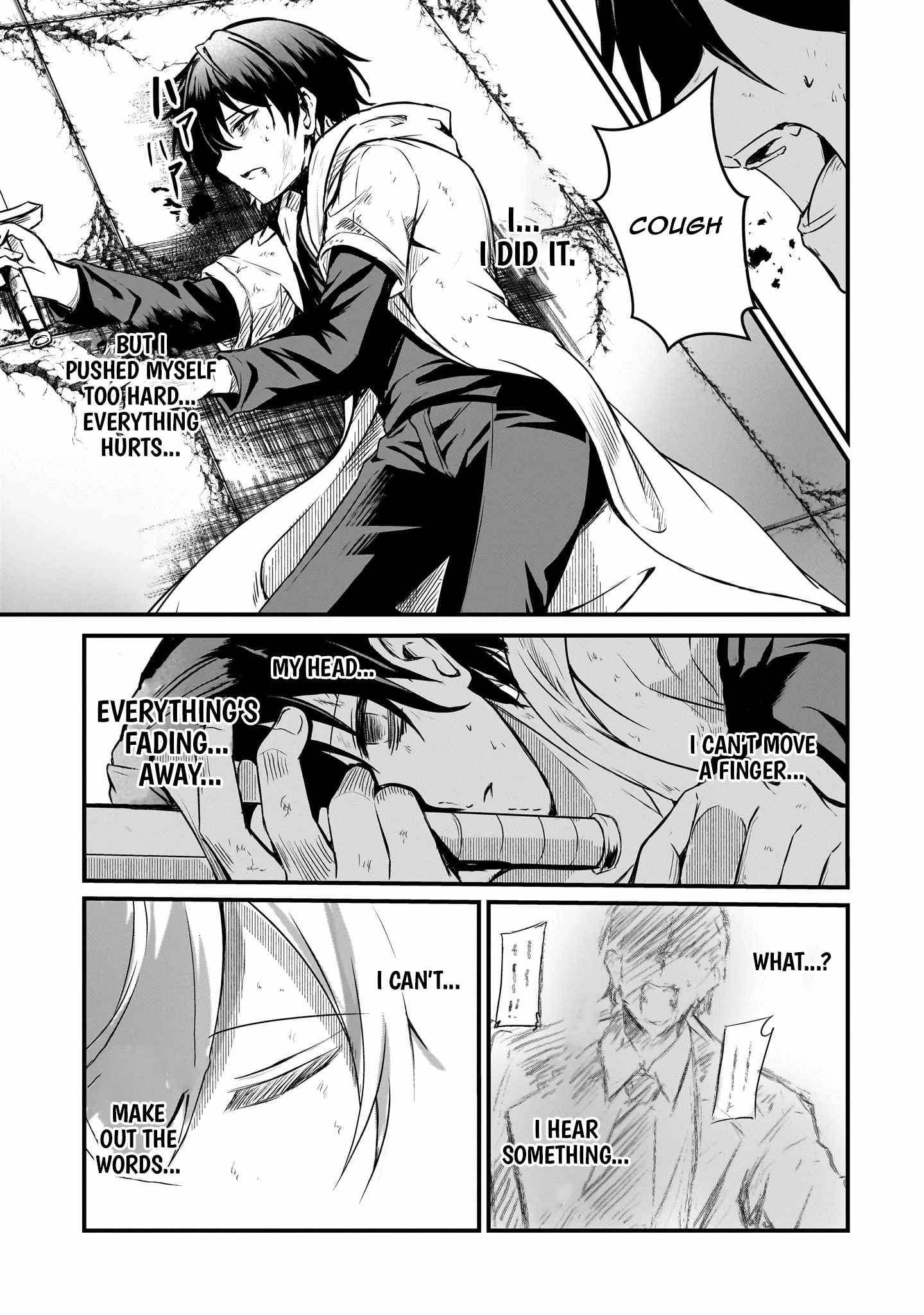Hai no Sekai wa Kami no Me de irodzuku ~Ore dake mieru Status de, Saijaku kara Saikyou e kakeagaru~ Chapter 2 - Page 39