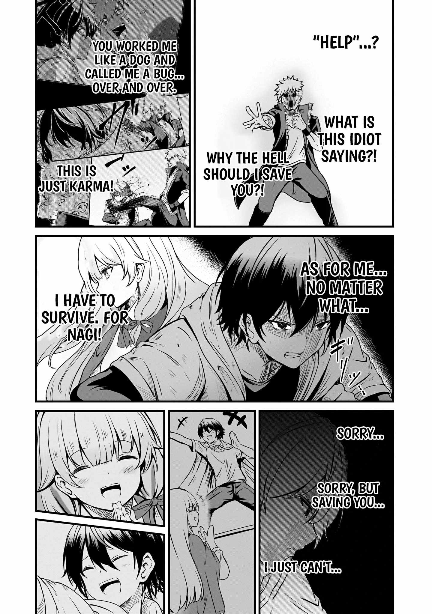 Hai no Sekai wa Kami no Me de irodzuku ~Ore dake mieru Status de, Saijaku kara Saikyou e kakeagaru~ Chapter 3 - Page 18