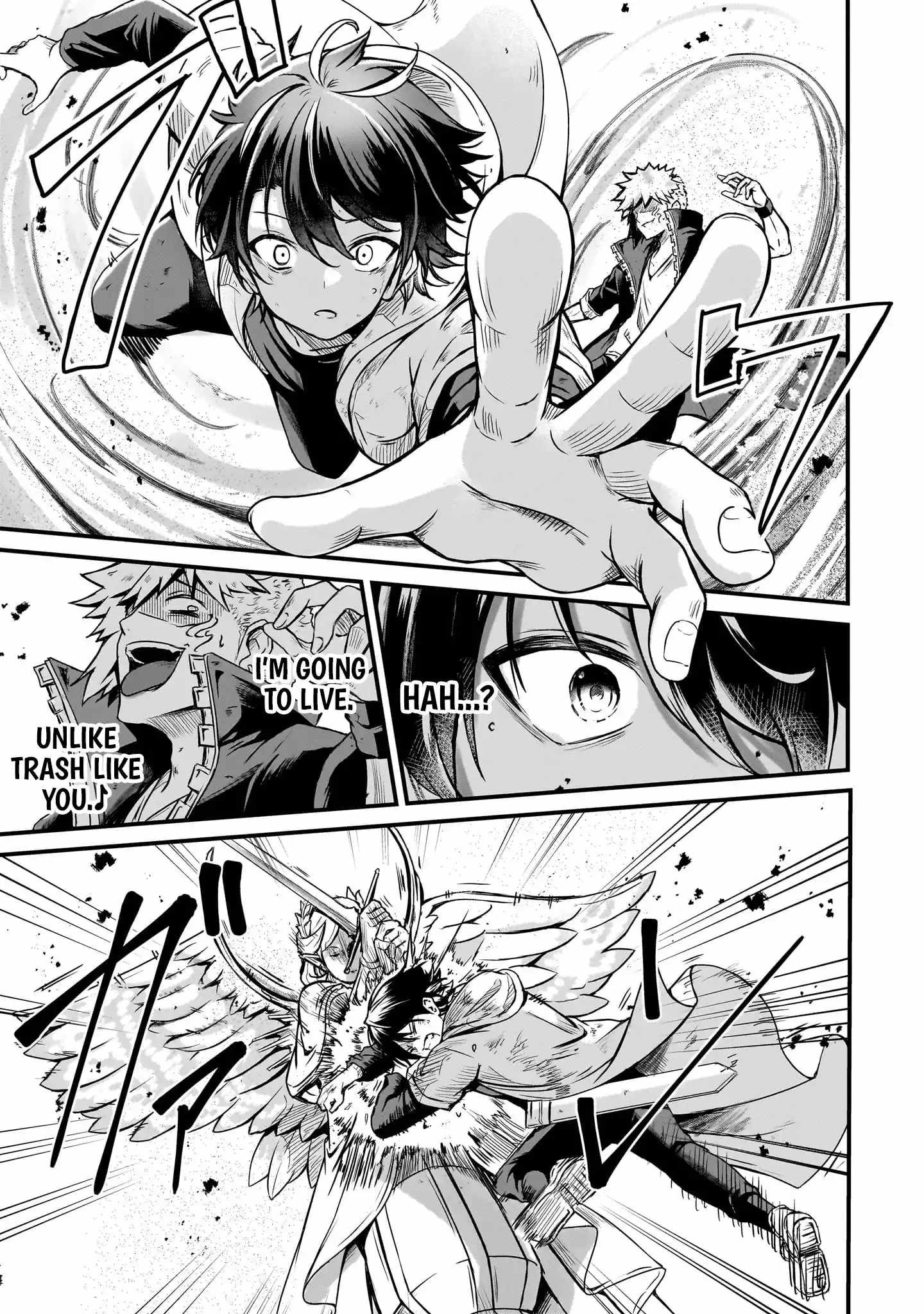 Hai no Sekai wa Kami no Me de irodzuku ~Ore dake mieru Status de, Saijaku kara Saikyou e kakeagaru~ Chapter 4 - Page 3
