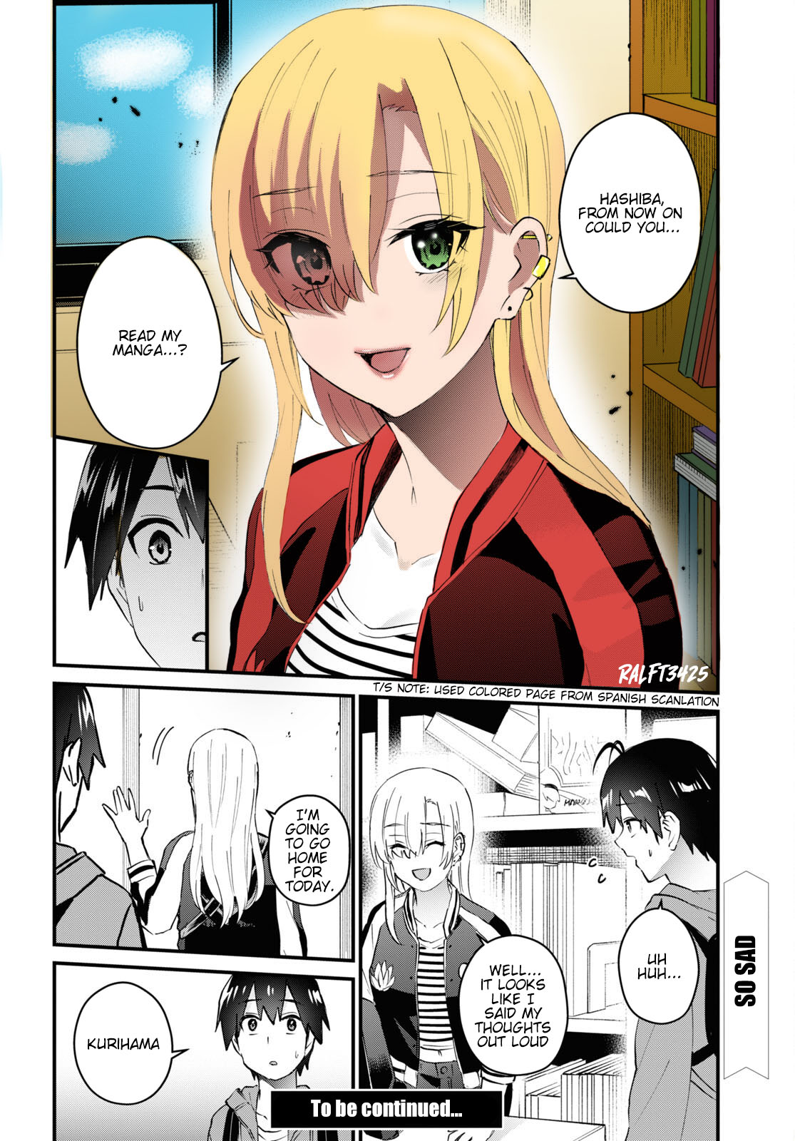 Hajimete no Gal Chapter 140 - Page 15