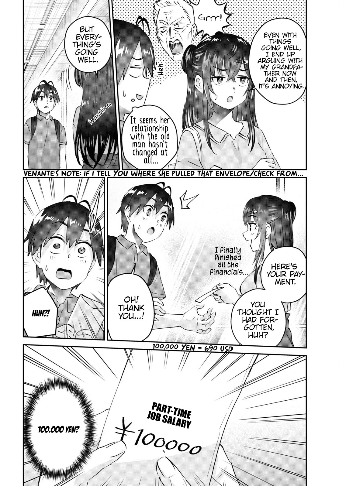 Hajimete no Gal Chapter 166 - Page 4