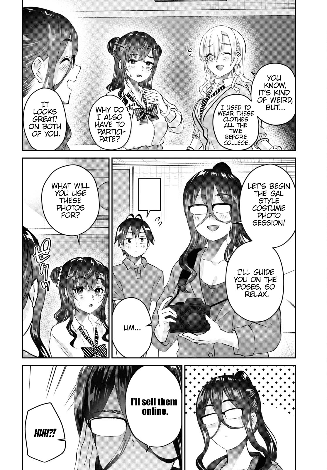Hajimete no Gal Chapter 167 - Page 3