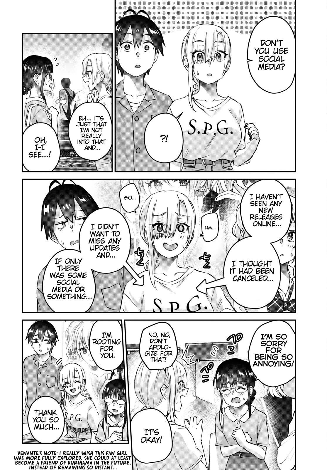 Hajimete no Gal Chapter 171 - Page 9