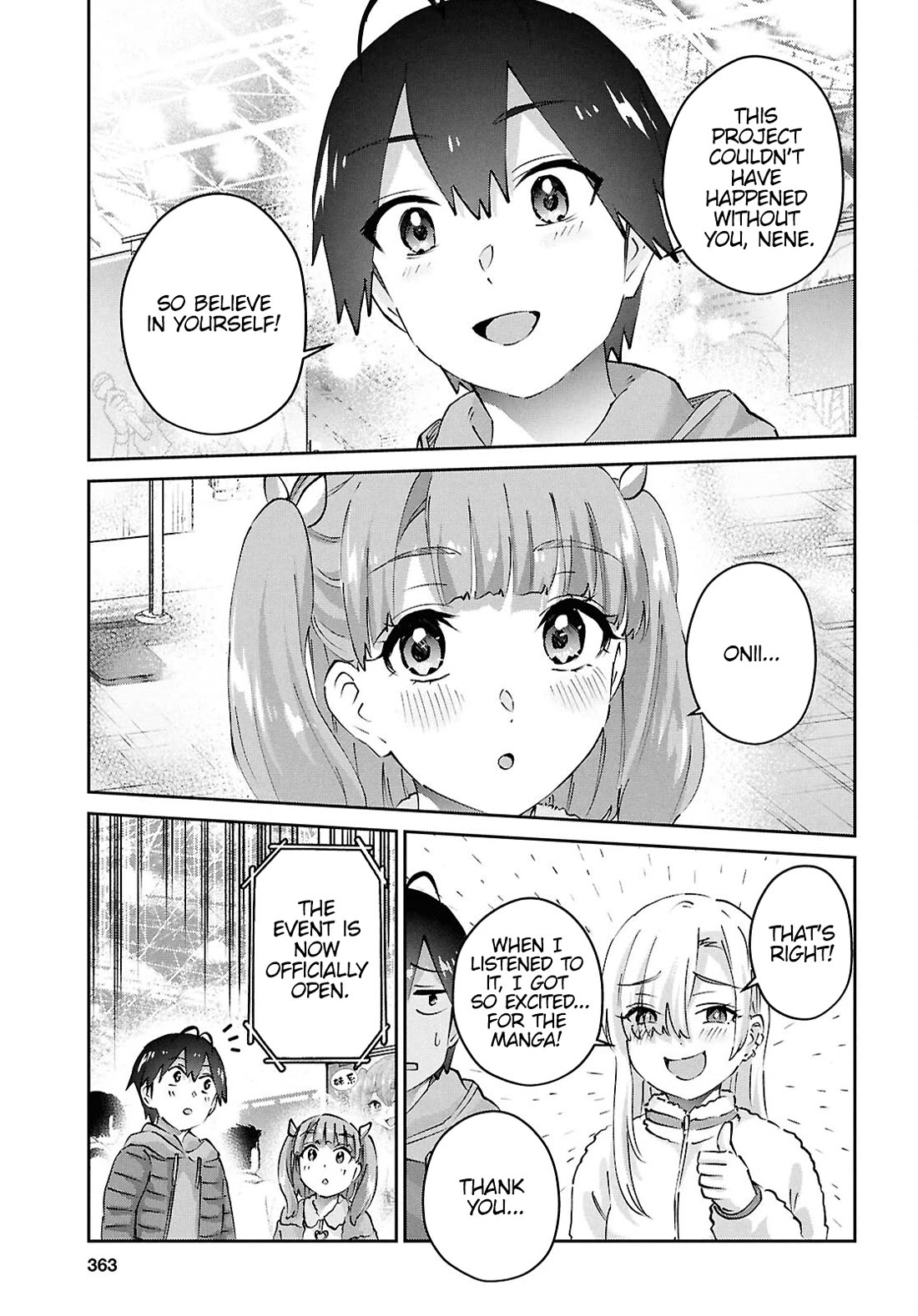 Hajimete no Gal Chapter 185 - Page 5
