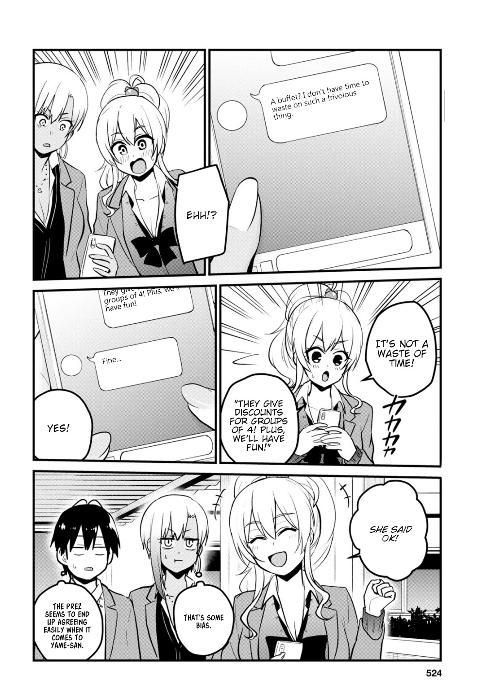Hajimete no Gal Chapter 90 - Page 5