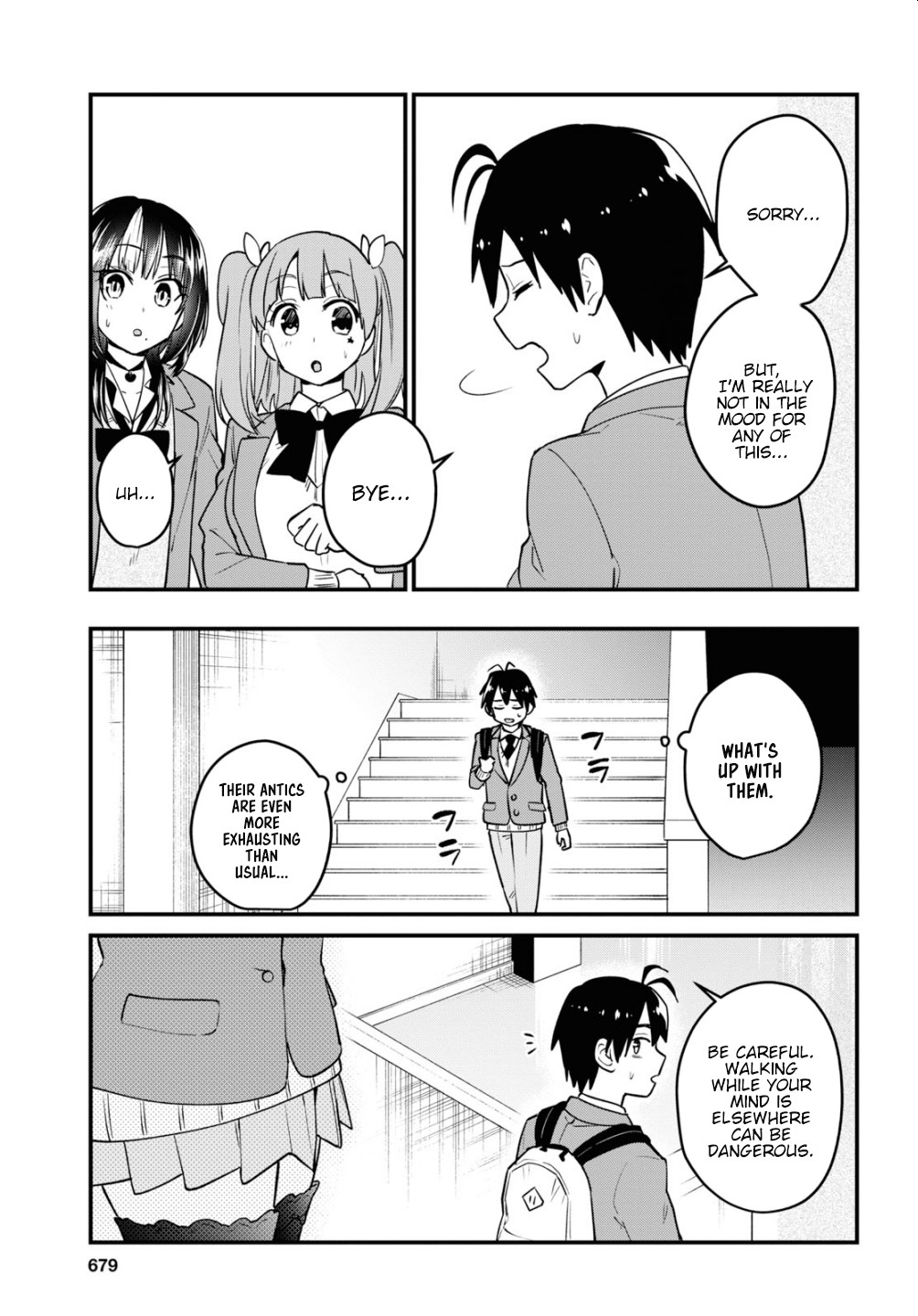 Hajimete no Gal Chapter 92 - Page 8