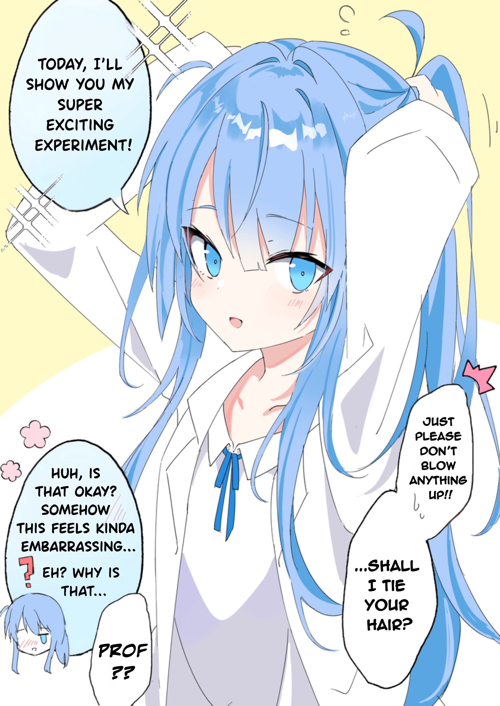 Hakase, Onnanoko ni Naru Chapter 8 - Page 0