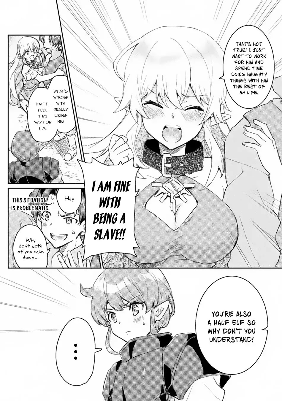 Half-elves Fall in Love Chapter 2 - Page 5