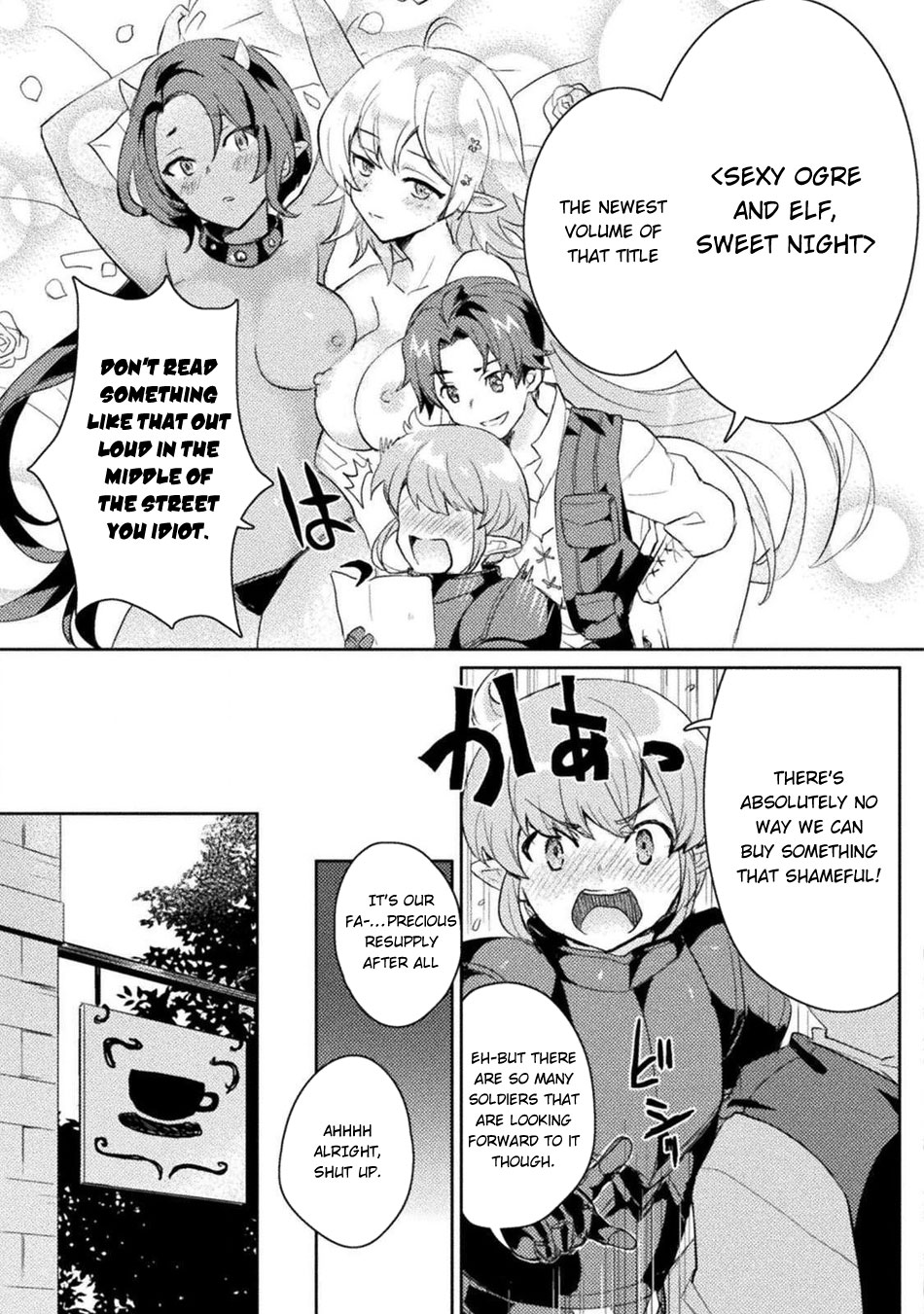 Half-elves Fall in Love Chapter 3 - Page 4