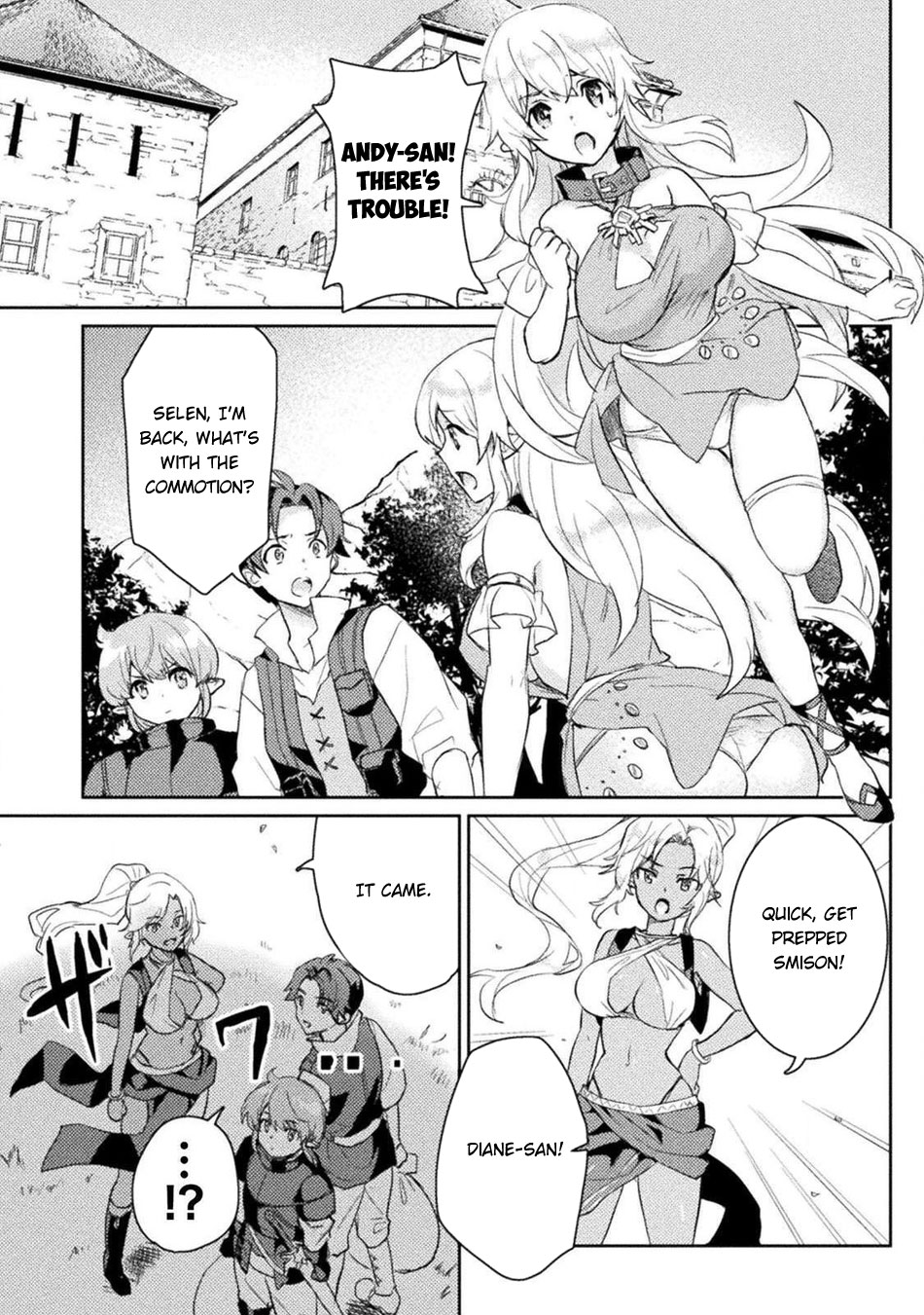 Half-elves Fall in Love Chapter 3 - Page 8