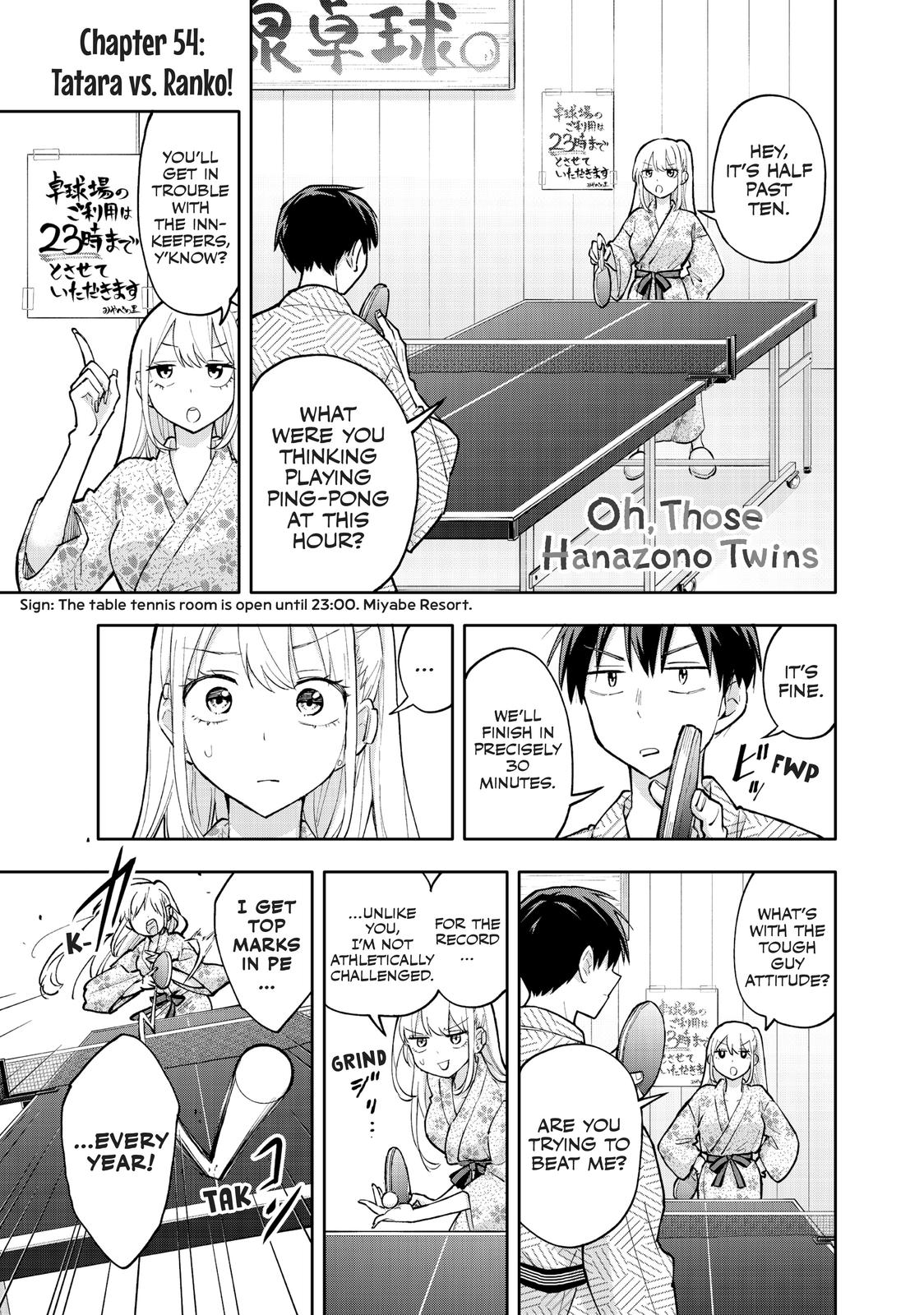 Hanazono Twins Chapter 54 - Page 1