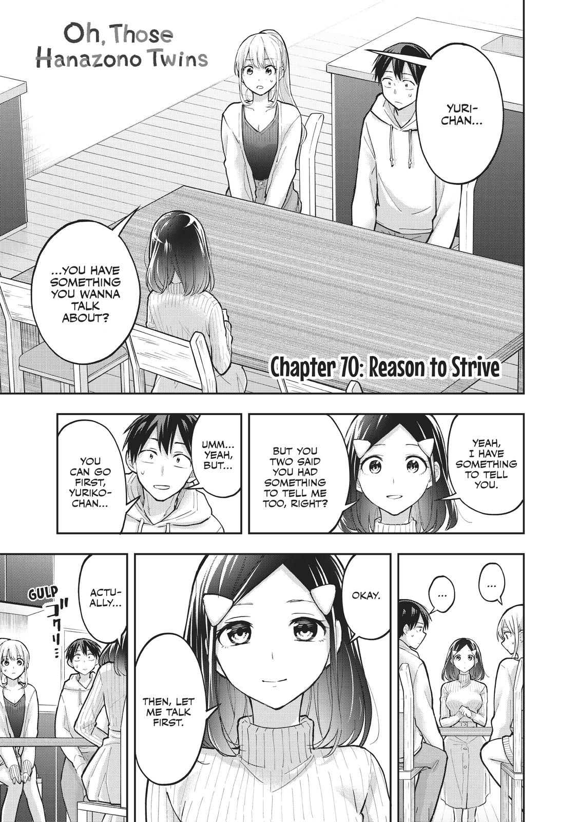Hanazono Twins Chapter 70 - Page 1