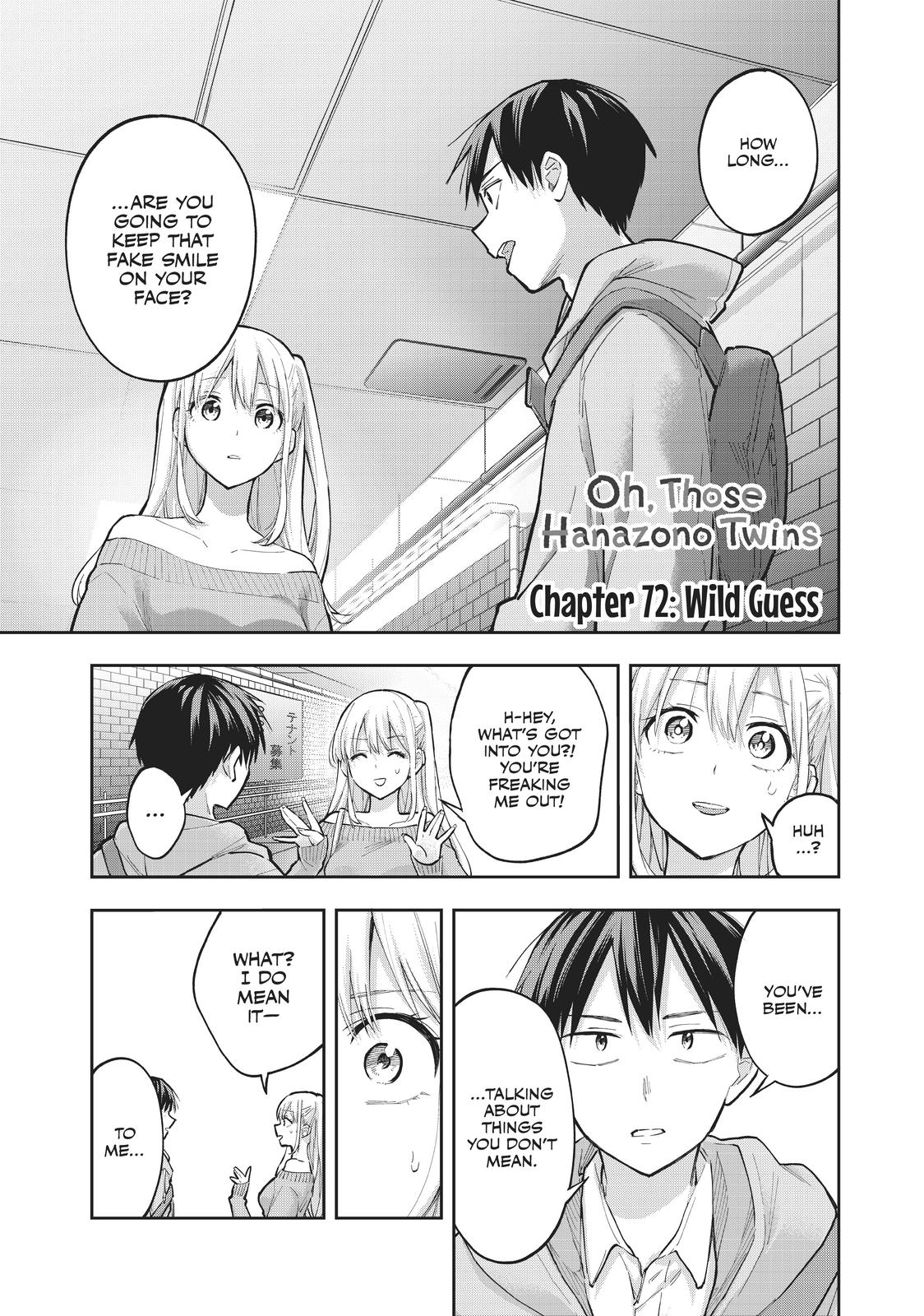 Hanazono Twins Chapter 72 - Page 1